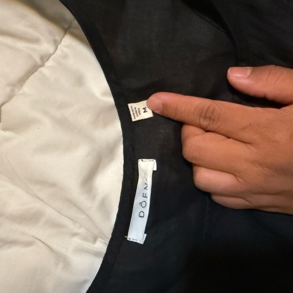 DOEN Lantana  Black button up Maxi Dress - Picture 4 of 5